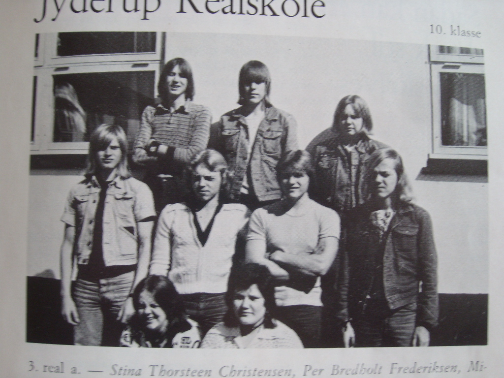 Jyderup Realskoles 10 kl. 1977